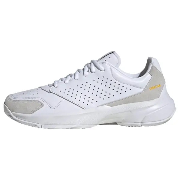 ADIDAS PERFORMANCE ADIDAS PERFORMANCE Športni čevelj 'Courtjam Control 3 Premium'  zlato-rumena / temno siva / bela