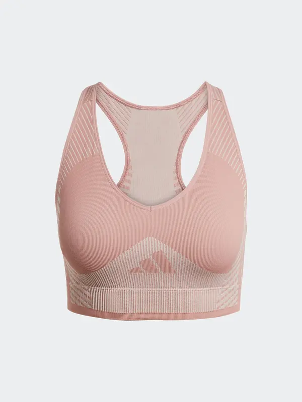 ADIDAS PERFORMANCE ADIDAS PERFORMANCE Športni nederček 'AEROKNIT Training Light Support'  roza / staro roza