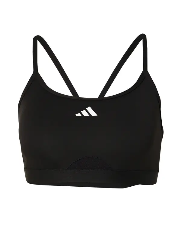 ADIDAS PERFORMANCE ADIDAS PERFORMANCE Športni nederček 'Aeroreact'  črna / bela