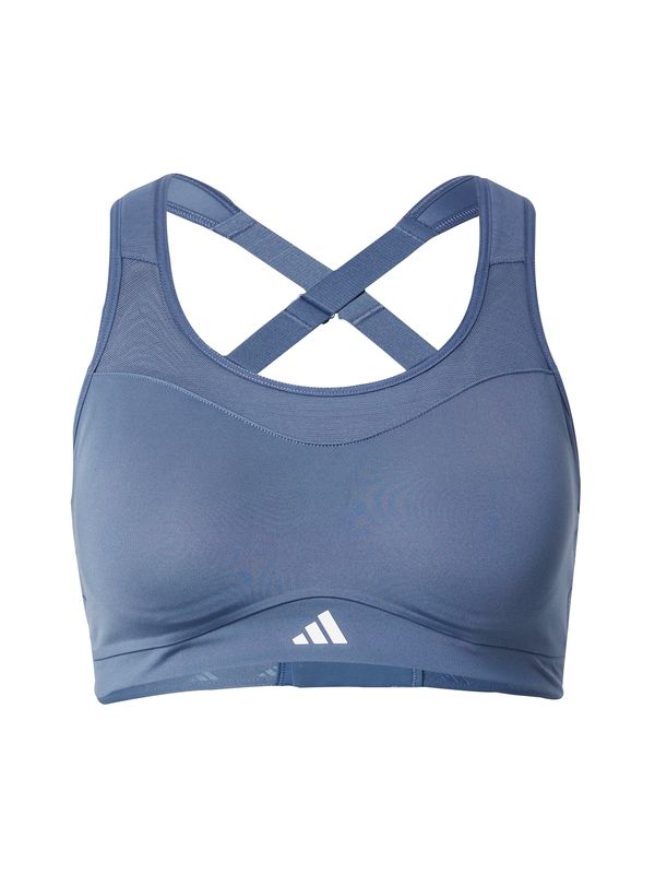 ADIDAS PERFORMANCE ADIDAS PERFORMANCE Športni nederček  golobje modra / bela