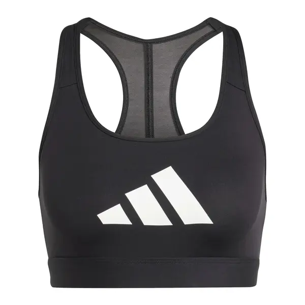 ADIDAS PERFORMANCE ADIDAS PERFORMANCE Športni nederček 'POWER REACT'  črna / bela