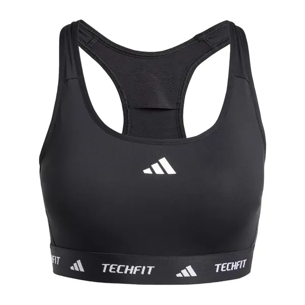 ADIDAS PERFORMANCE ADIDAS PERFORMANCE Športni nederček 'TECHFIT'  črna / bela