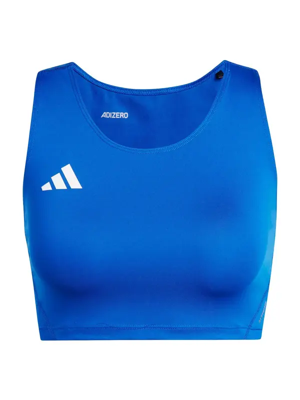 ADIDAS PERFORMANCE ADIDAS PERFORMANCE Športni top 'ADIZERO E'  modra / bela