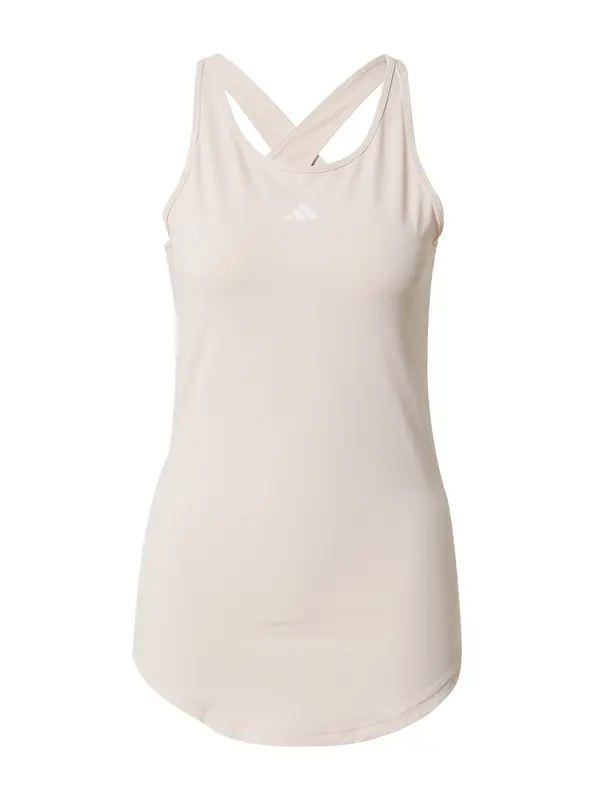 ADIDAS PERFORMANCE ADIDAS PERFORMANCE Športni top 'Essentials'  temno siva / bela