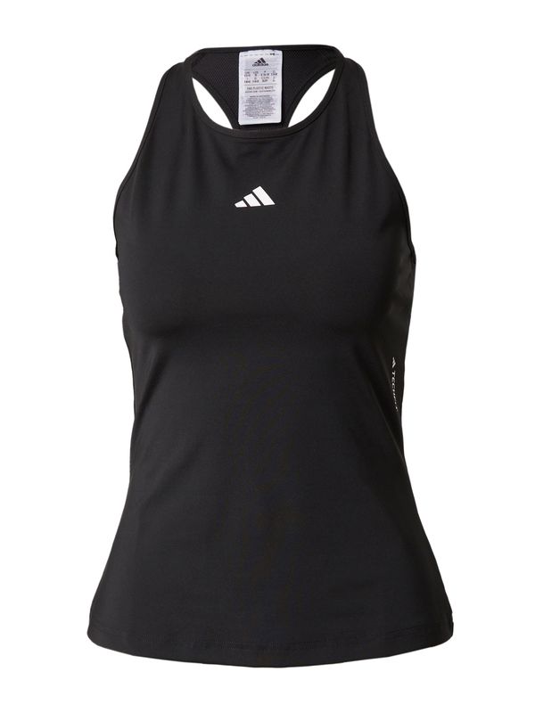 ADIDAS PERFORMANCE ADIDAS PERFORMANCE Športni top 'Techfit'  črna / bela