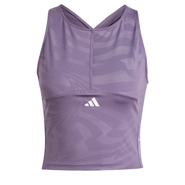 ADIDAS PERFORMANCE ADIDAS PERFORMANCE Športni top 'Techfit'  lila / bela