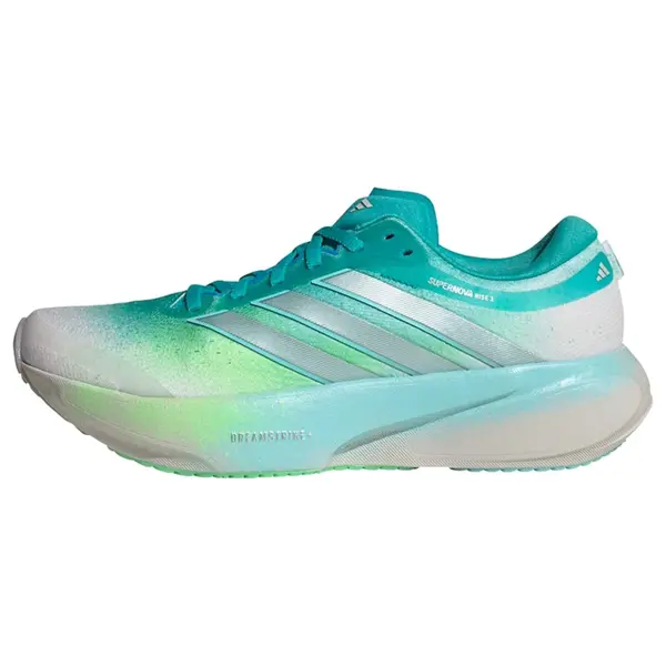 ADIDAS PERFORMANCE ADIDAS PERFORMANCE Tekaški čevelj 'Supernova Rise 3'  voda / srebrno-siva / svetlo zelena / bela