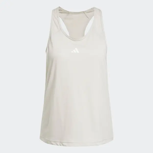 ADIDAS PERFORMANCE ADIDAS PERFORMANCE Top 'Train Essentials'  svetlo siva / bela