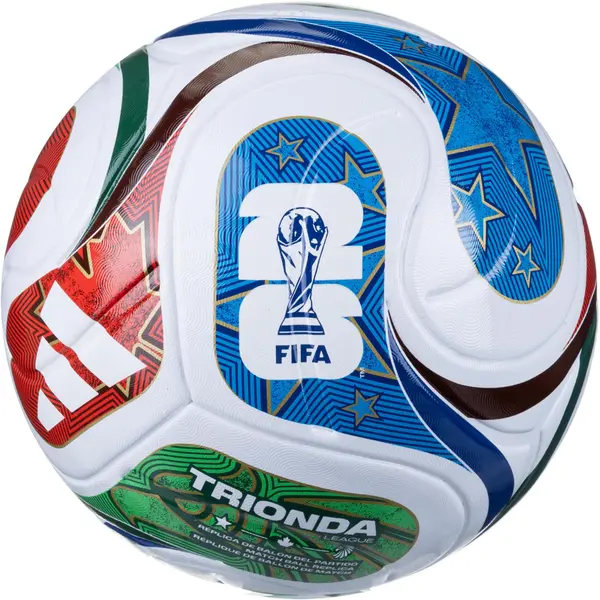 ADIDAS PERFORMANCE ADIDAS PERFORMANCE Žoga 'World Cup'  modra / zelena / rdeča / bela