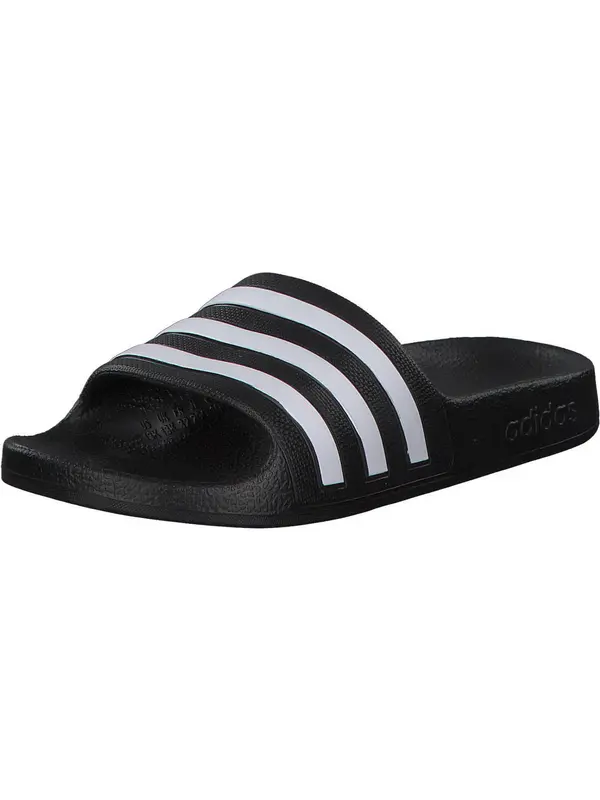 ADIDAS SPORTSWEAR ADIDAS SPORTSWEAR Čevelj za na plažo/kopanje 'Adilette Aqua'  črna / bela