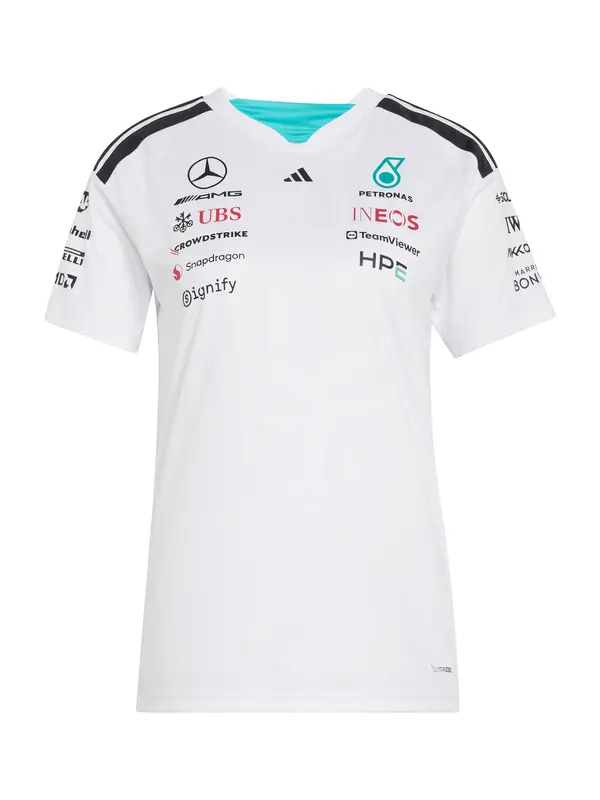 ADIDAS SPORTSWEAR ADIDAS SPORTSWEAR Dres 'Mercedes - Amg Petronas Formula 1 Team'  turkizna / češnjevo rdeča / črna / bela