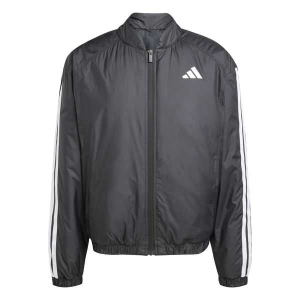 ADIDAS SPORTSWEAR ADIDAS SPORTSWEAR Funkcionalna jakna 'Essentials 3-Stripes'  črna / bela