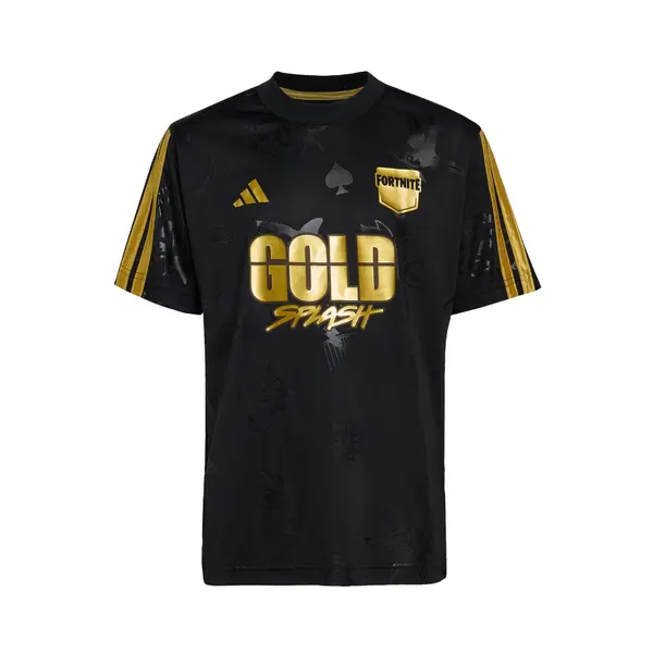 ADIDAS SPORTSWEAR ADIDAS SPORTSWEAR Funkcionalna majica 'Adidas X Fortnite Midas'  zlata / črna
