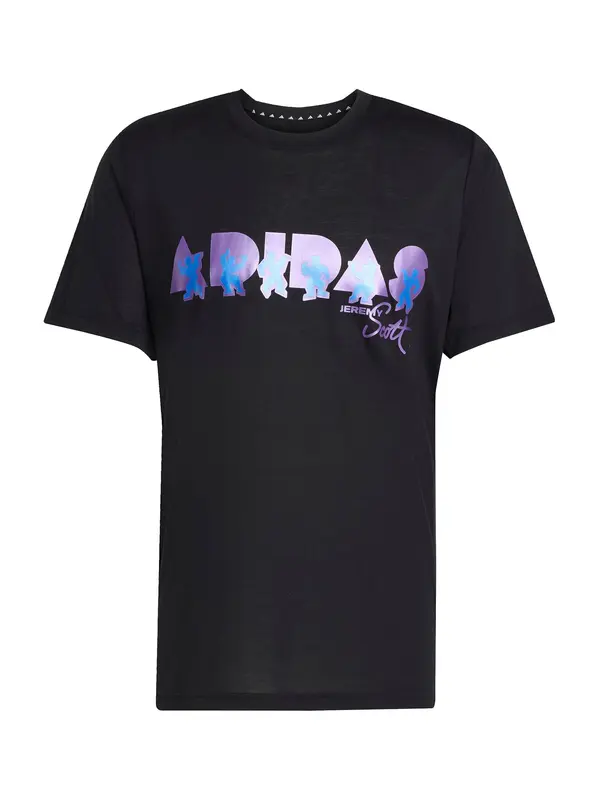 ADIDAS SPORTSWEAR ADIDAS SPORTSWEAR Funkcionalna majica 'Adidas x Jeremy Scott'  neonsko modra / neonsko lila / črna