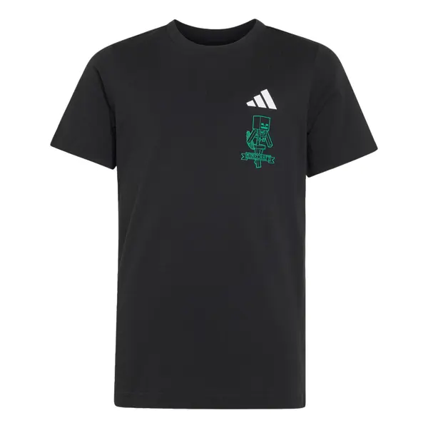 ADIDAS SPORTSWEAR ADIDAS SPORTSWEAR Funkcionalna majica 'Adidas x Minecraft'  jelka / črna