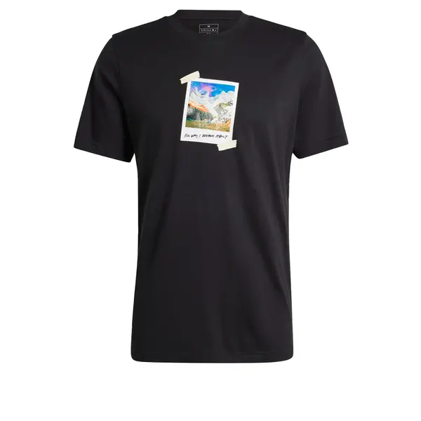 ADIDAS SPORTSWEAR ADIDAS SPORTSWEAR Funkcionalna majica 'All Day I Dream About...'  mešane barve / črna