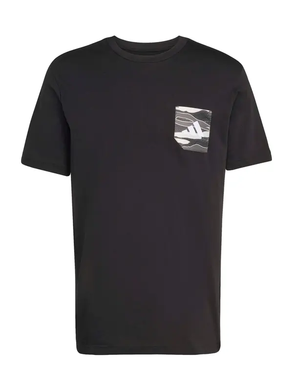 ADIDAS SPORTSWEAR ADIDAS SPORTSWEAR Funkcionalna majica  antracit / črna / bela / off-bela