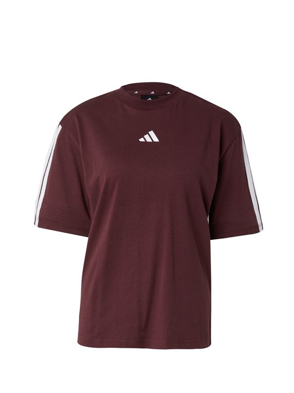 ADIDAS SPORTSWEAR ADIDAS SPORTSWEAR Funkcionalna majica  bordo / bela