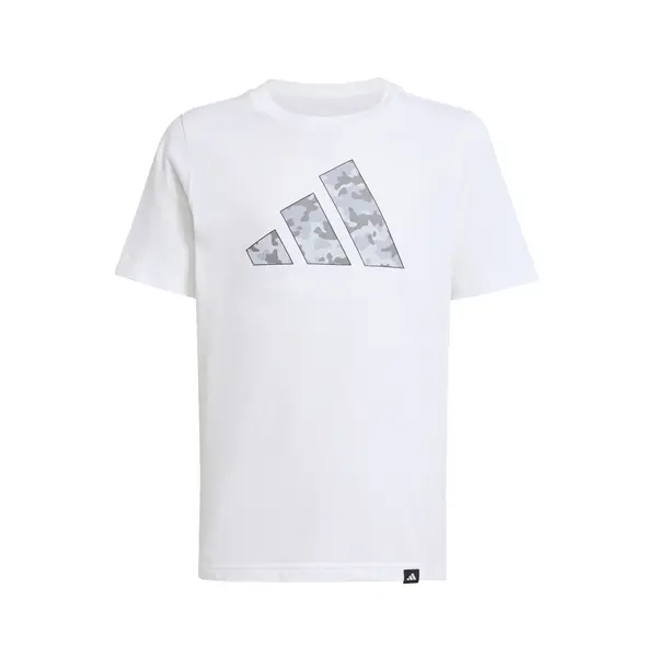 ADIDAS SPORTSWEAR ADIDAS SPORTSWEAR Funkcionalna majica 'Camo Graphic Tee'  siva / svetlo siva / črna / bela