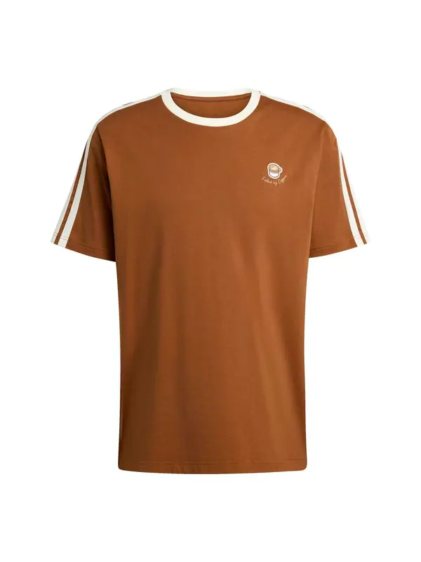 ADIDAS SPORTSWEAR ADIDAS SPORTSWEAR Funkcionalna majica 'COFFEE CUP'  konjak / bela