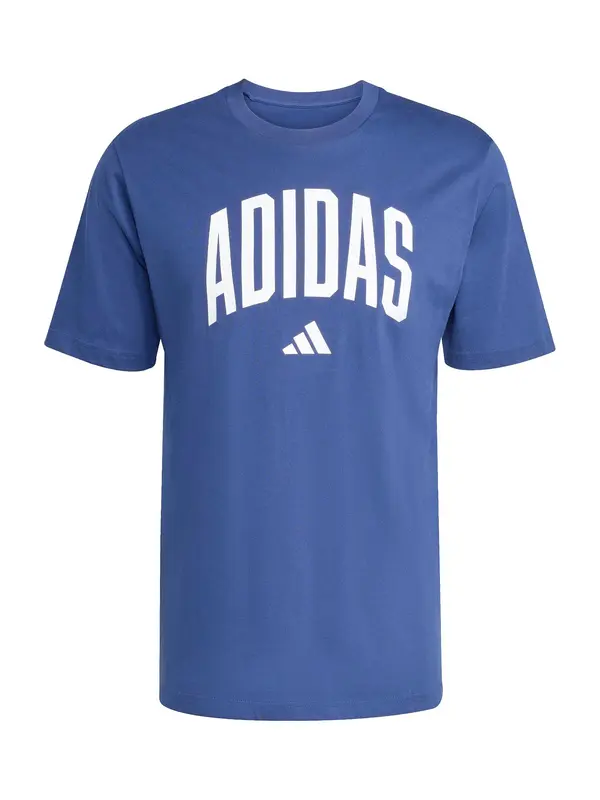 ADIDAS SPORTSWEAR ADIDAS SPORTSWEAR Funkcionalna majica 'Collegiate Lineage'  temno modra / bela