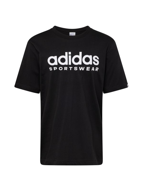 ADIDAS SPORTSWEAR ADIDAS SPORTSWEAR Funkcionalna majica  črna / bela