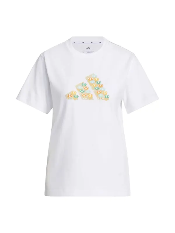 ADIDAS SPORTSWEAR ADIDAS SPORTSWEAR Funkcionalna majica 'DESTIADI'  bež / limonino-rumena / meta / bela