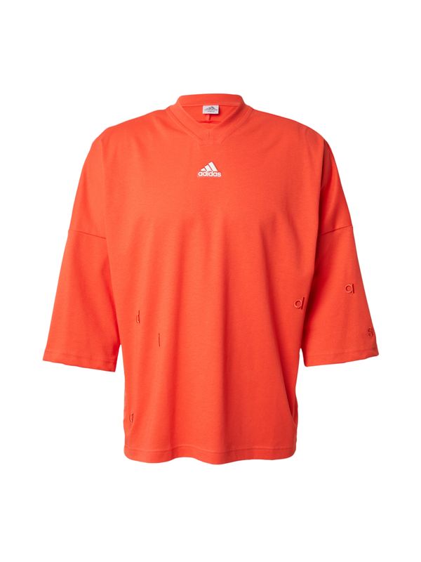 ADIDAS SPORTSWEAR ADIDAS SPORTSWEAR Funkcionalna majica 'Embroidery Ice Hockey '  oranžno rdeča
