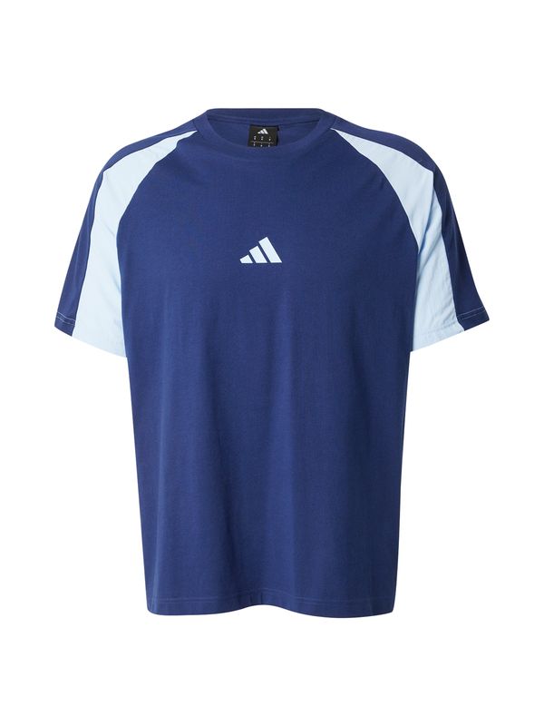 ADIDAS SPORTSWEAR ADIDAS SPORTSWEAR Funkcionalna majica 'ESS'  pastelno modra / temno modra