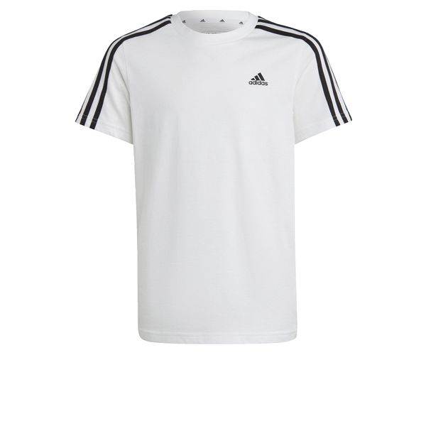 ADIDAS SPORTSWEAR ADIDAS SPORTSWEAR Funkcionalna majica 'Essentials 3-Stripes '  črna / bela