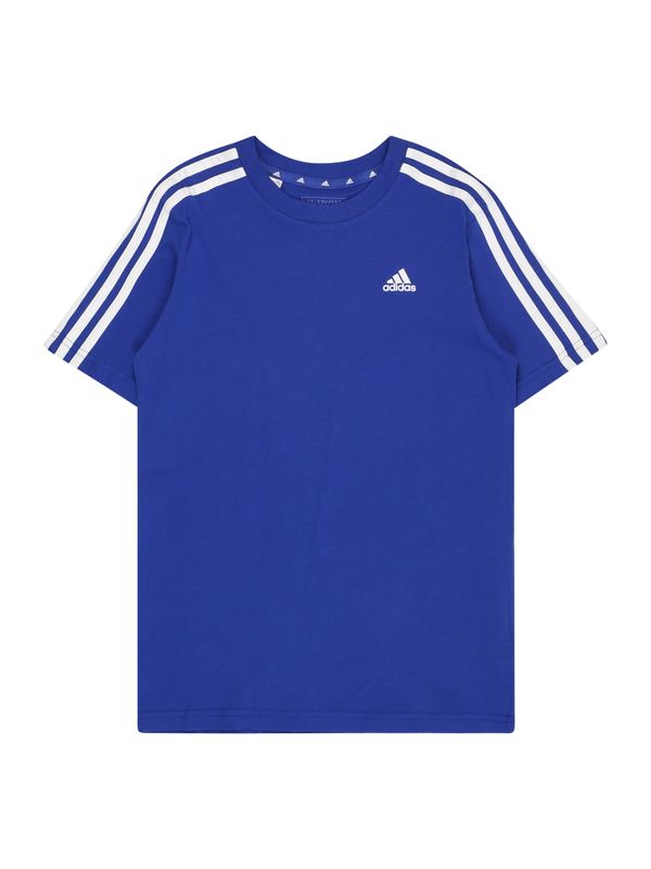 ADIDAS SPORTSWEAR ADIDAS SPORTSWEAR Funkcionalna majica 'Essentials 3-Stripes '  modra / bela