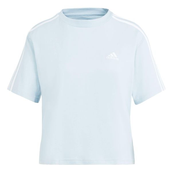 ADIDAS SPORTSWEAR ADIDAS SPORTSWEAR Funkcionalna majica 'Essentials 3-Stripes'  svetlo modra / bela