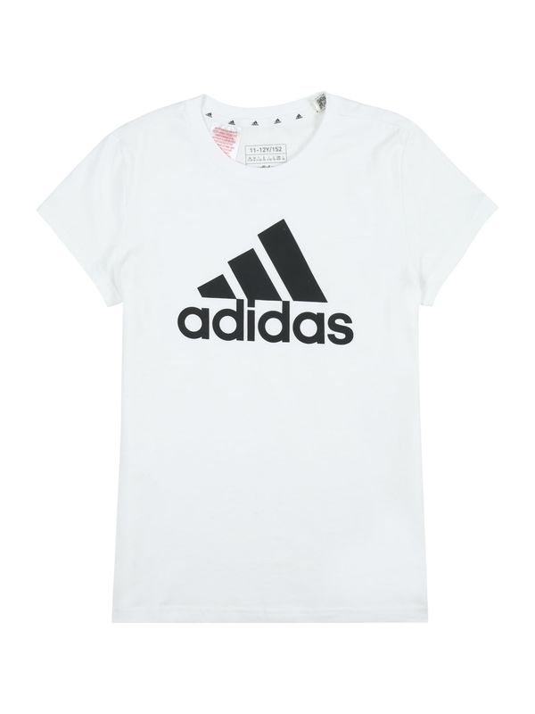 ADIDAS SPORTSWEAR ADIDAS SPORTSWEAR Funkcionalna majica 'Essentials Big Logo '  črna / bela