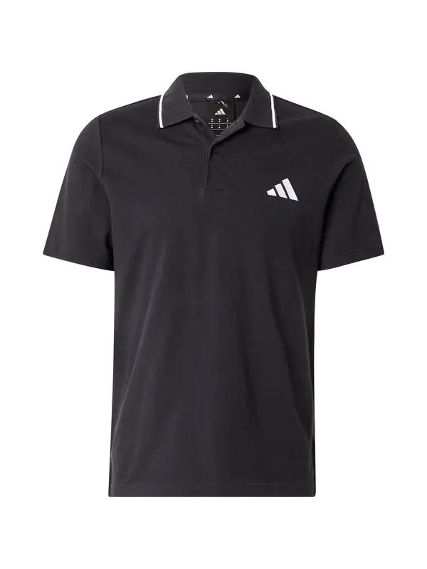 ADIDAS SPORTSWEAR ADIDAS SPORTSWEAR Funkcionalna majica 'Essentials'  črna / bela