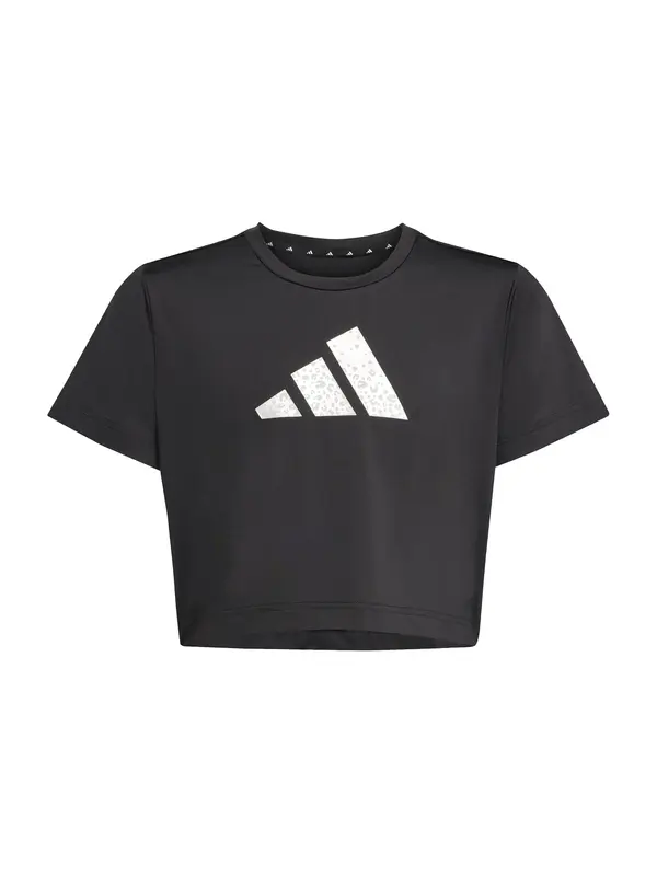 ADIDAS SPORTSWEAR ADIDAS SPORTSWEAR Funkcionalna majica 'Essentials'  črna / bela