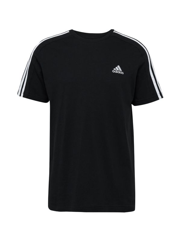 ADIDAS SPORTSWEAR ADIDAS SPORTSWEAR Funkcionalna majica 'Essentials'  črna / bela