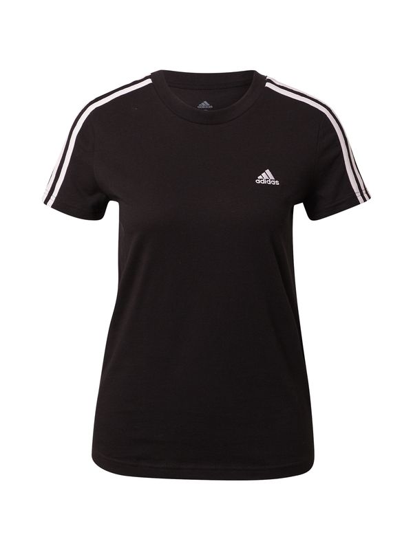 ADIDAS SPORTSWEAR ADIDAS SPORTSWEAR Funkcionalna majica 'Essentials'  črna / bela