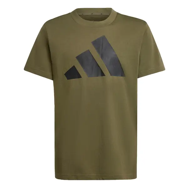 ADIDAS SPORTSWEAR ADIDAS SPORTSWEAR Funkcionalna majica 'Essentials'  oliva / črna