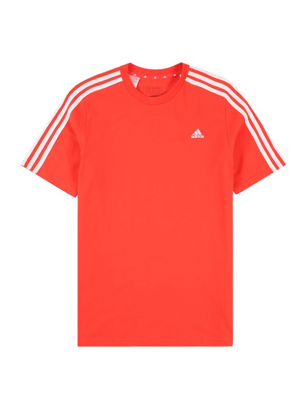 ADIDAS SPORTSWEAR ADIDAS SPORTSWEAR Funkcionalna majica 'Essentials'  oranžno rdeča / bela