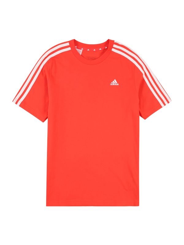 ADIDAS SPORTSWEAR ADIDAS SPORTSWEAR Funkcionalna majica 'Essentials'  oranžno rdeča / bela