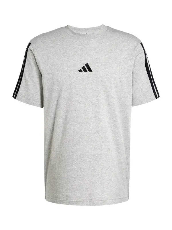 ADIDAS SPORTSWEAR ADIDAS SPORTSWEAR Funkcionalna majica 'Essentials'  pegasto siva / črna