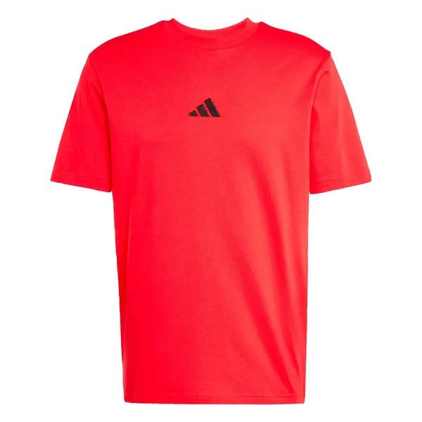 ADIDAS SPORTSWEAR ADIDAS SPORTSWEAR Funkcionalna majica 'Essentials'  rdeča / črna