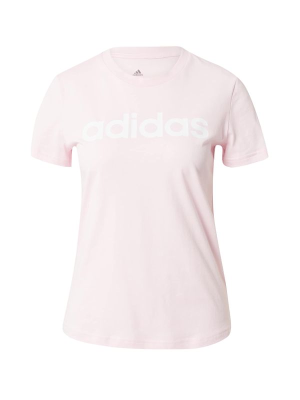 ADIDAS SPORTSWEAR ADIDAS SPORTSWEAR Funkcionalna majica 'Essentials'  roza / bela