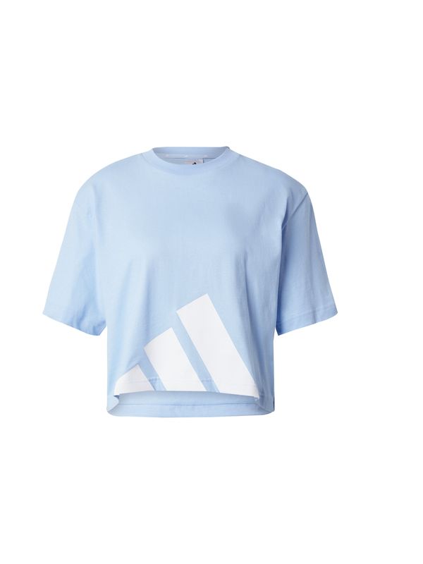 ADIDAS SPORTSWEAR ADIDAS SPORTSWEAR Funkcionalna majica 'Essentials'  svetlo modra / bela