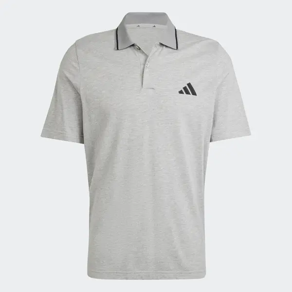 ADIDAS SPORTSWEAR ADIDAS SPORTSWEAR Funkcionalna majica 'Essentials'  svetlo siva / črna