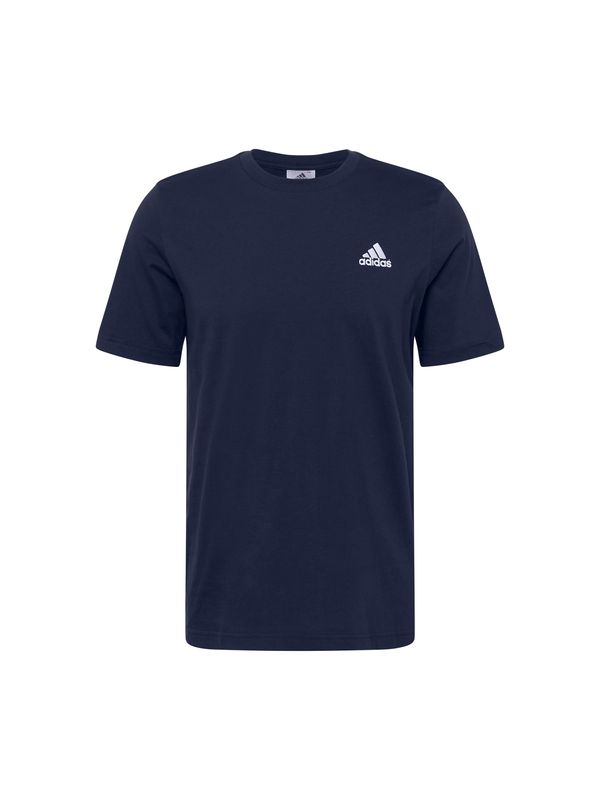 ADIDAS SPORTSWEAR ADIDAS SPORTSWEAR Funkcionalna majica 'Essentials'  temno modra / bela