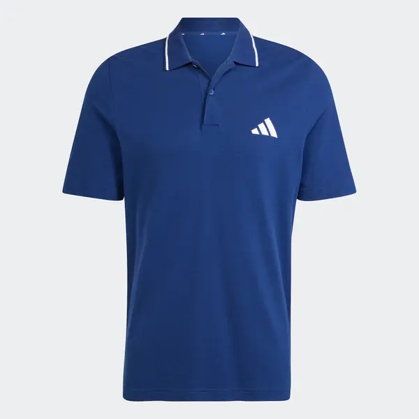 ADIDAS SPORTSWEAR ADIDAS SPORTSWEAR Funkcionalna majica 'Essentials'  temno modra / bela
