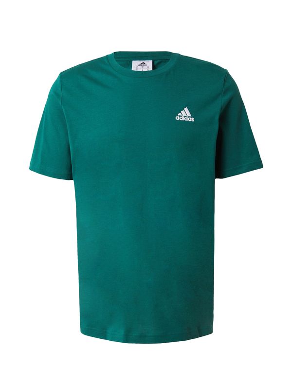 ADIDAS SPORTSWEAR ADIDAS SPORTSWEAR Funkcionalna majica 'Essentials'  zelena / bela