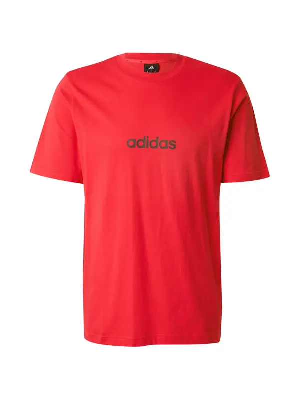 ADIDAS SPORTSWEAR ADIDAS SPORTSWEAR Funkcionalna majica 'Essentials'  živo rdeča / črna