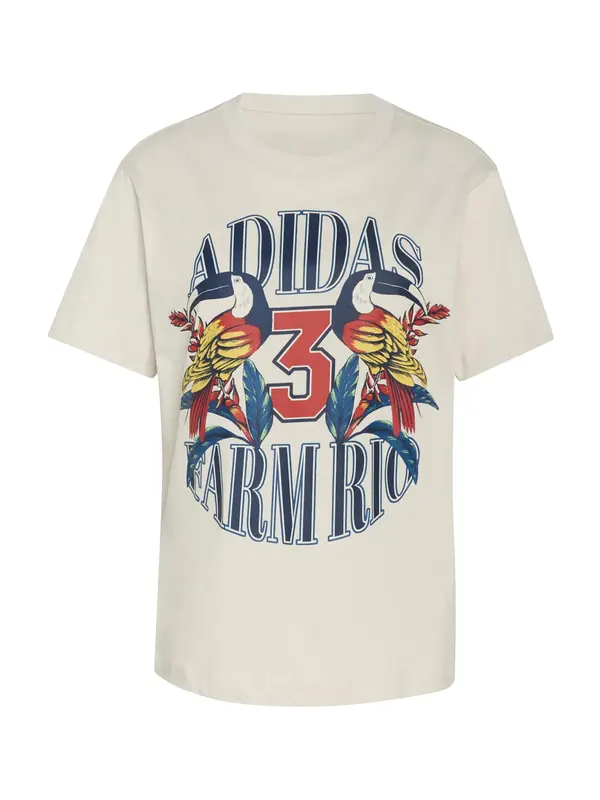 ADIDAS SPORTSWEAR ADIDAS SPORTSWEAR Funkcionalna majica 'FARM'  safir / temno siva / živo rdeča